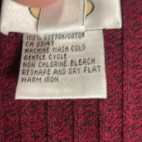 Talbots Women's XL Ribbed Pullover Sweater, 100% cotton - Picture 4 of 8